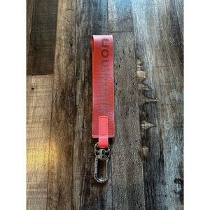 Lululemon NWOT Never Lost Keychain in Pale Raspberry One Size